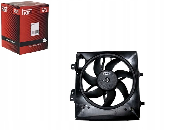 фото №1, Вентилятор охлаждение. citroen c3 09- hart