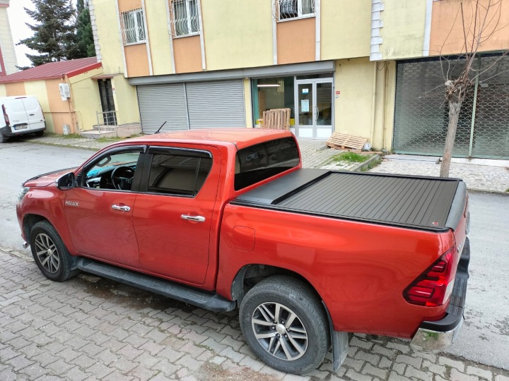 фото №9, Toyota hilux 2015 ролета алюмінієва кришка надбудова міцна antywłamaniowa