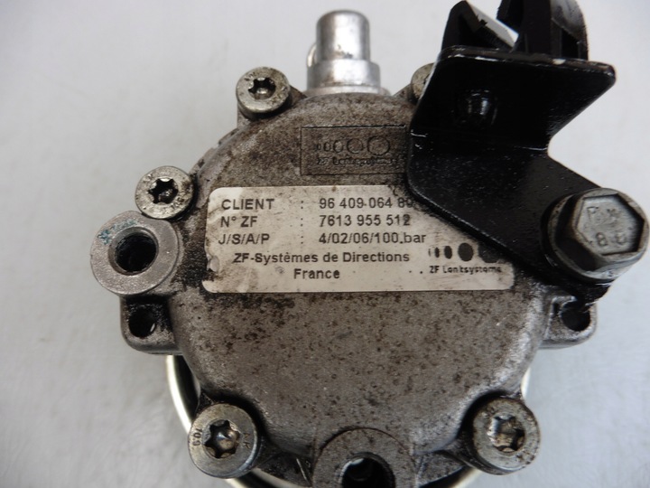 фото №5, Насос усилителя 9640906480 scudo jumpy expert ii 95-07r 2,0 hdi