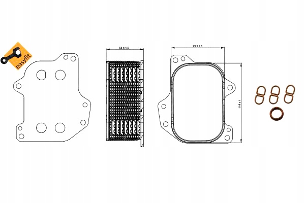 фото №13, Nrf 31267 радіаторів масла, масло двигунний