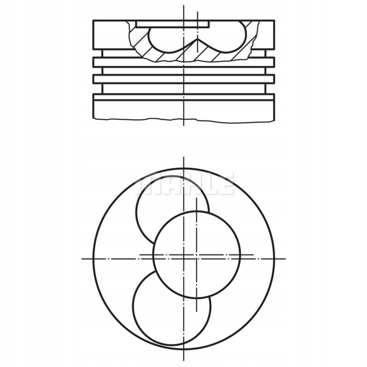 фото №2, Поршень mahle