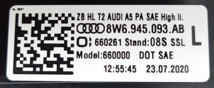 фото №15, Лампы зад matrix динамический audi a5 8w f5 8w usa рестайлинг