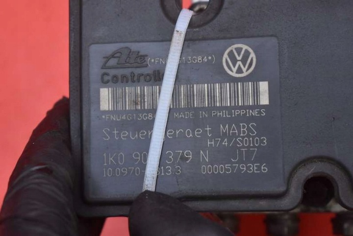 фото №8, Насос abs 1k0614117f skoda octavia 2 ii 1.9 tdi 105 km 04-08