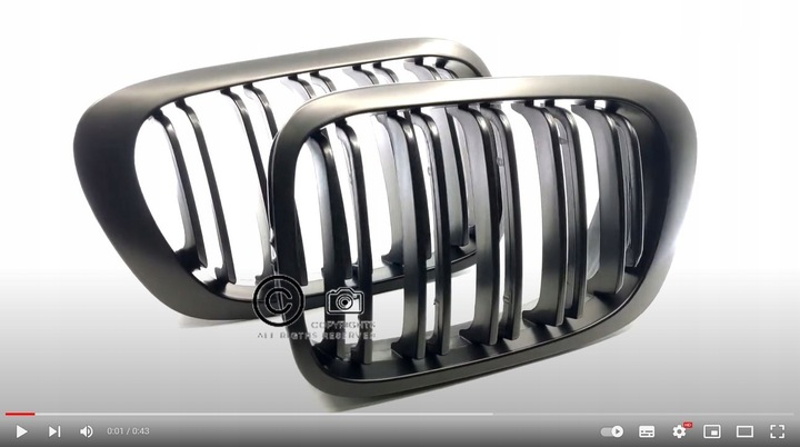 фото №15, Решітка радіатор решітка радіатора p+l решітка решітка радіатора решітка решітки радіатора bmw e39 97-04 двигун