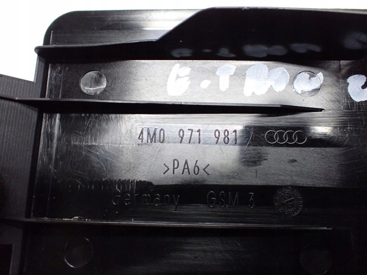 фото №4, Захист корпус заглушка сидіння європа 4m0971981 audi e-tron 4ke 22r