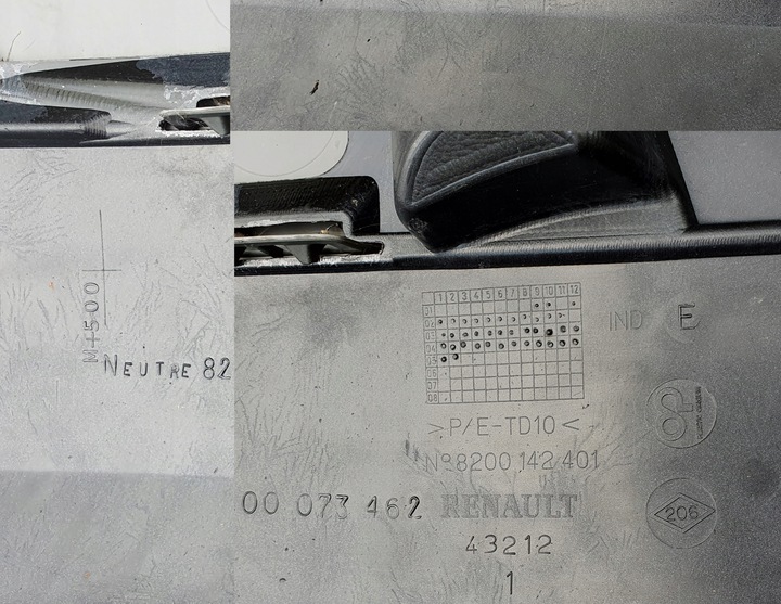 фото №10, Renault megane ii 2 бампер зад оригинал