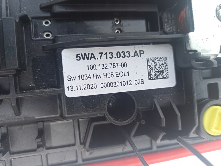 фото №7, Вибірник коробки коробки передач audi vw seat 5wa an ap bb