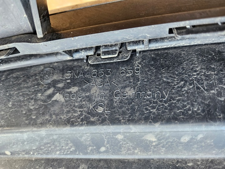 фото №9, Решітка хром решітка радіатора бампера vw tiguan ii рестайлінг 5na 5na853659