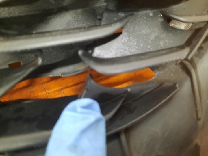 фото №9, Opel astra k 15-19 усилитель перед решётка решётка 13499384