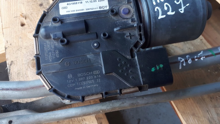 фото №7, A6 c7 4g механизм дворник перед a7 s6 s7 eu