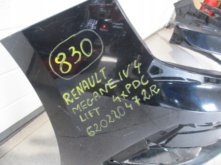 фото №4, Бампер перед renault megane iv 4 рестайлінг 2022r 4xpdc 620220472r