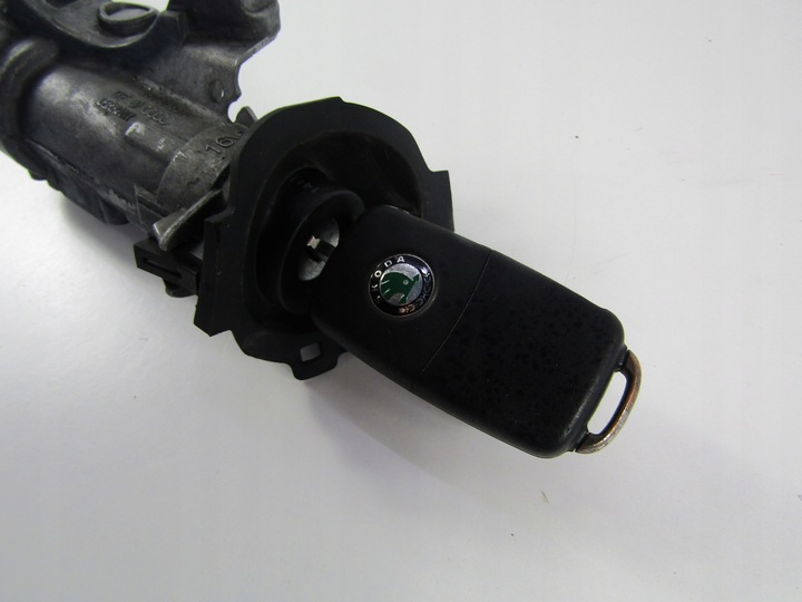 фото №7, Skoda fabia 2 ii 5j замок запалювання з ключем 1.6tdi дизель 90km cayb 09-14