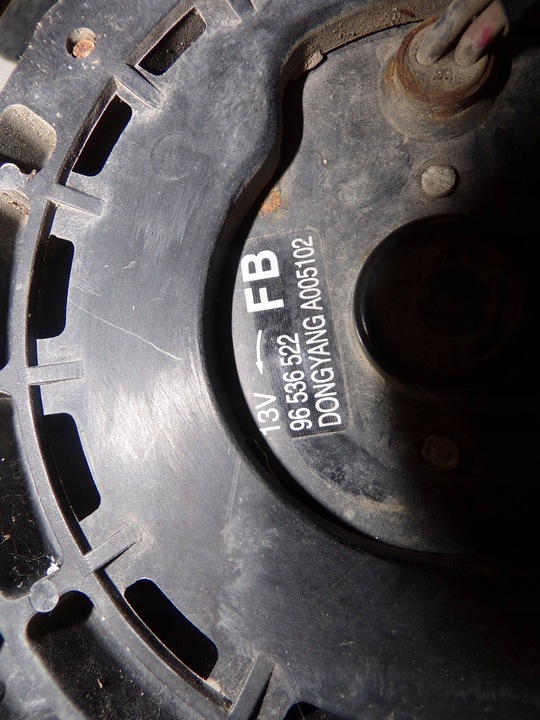 фото №3, Вентилятор радіатор daewoo kalos 96536522