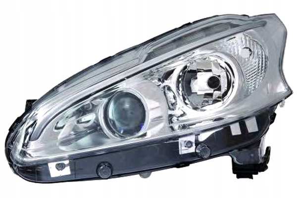 фото №1, Depo фара h7 электрический цвет вкладыш: хром