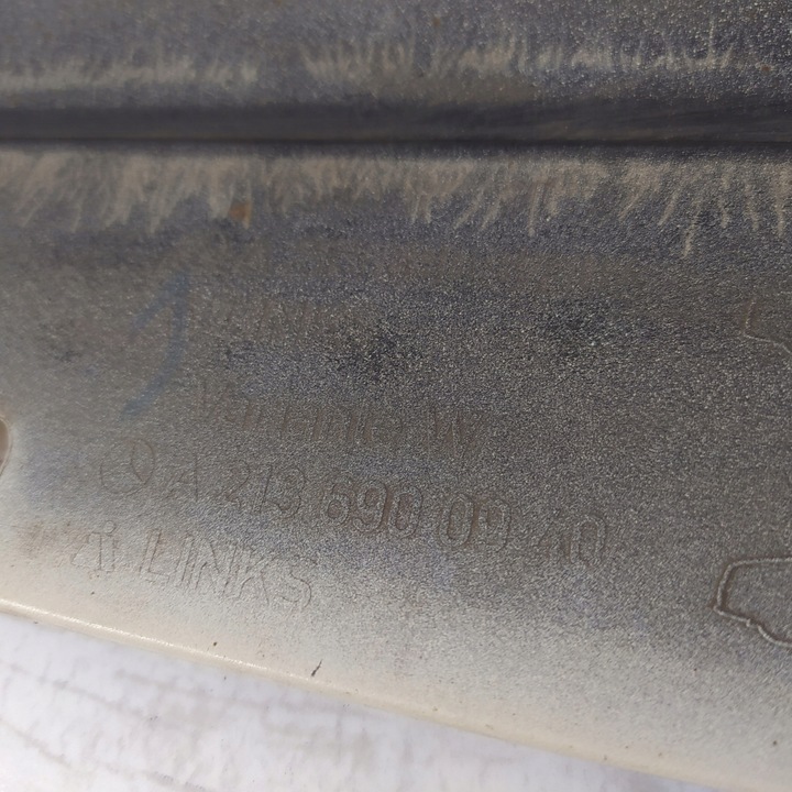 фото №9, Mercedes w213 планка порогова накладка ліва хром a2136900940