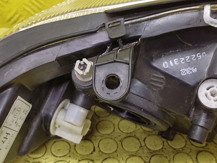 фото №6, Opel zafira a фара лампа левый перед