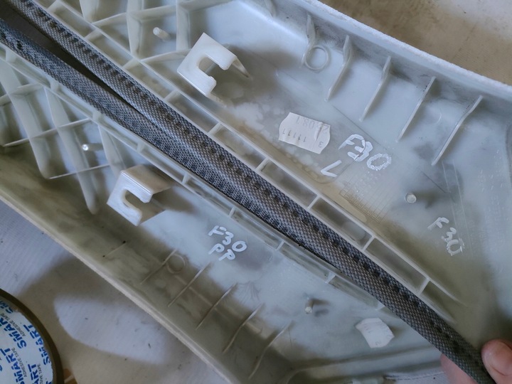 фото №11, Bmw f30 обивка стойка правый левый перед комплект