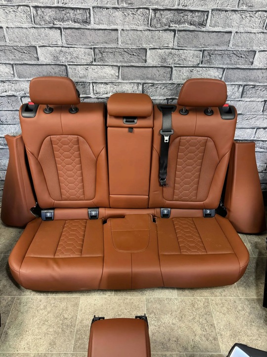 фото №12, Сиденья комплектный средство обшивки диван m power bmw f97 x3m g01 x3 tartufo
