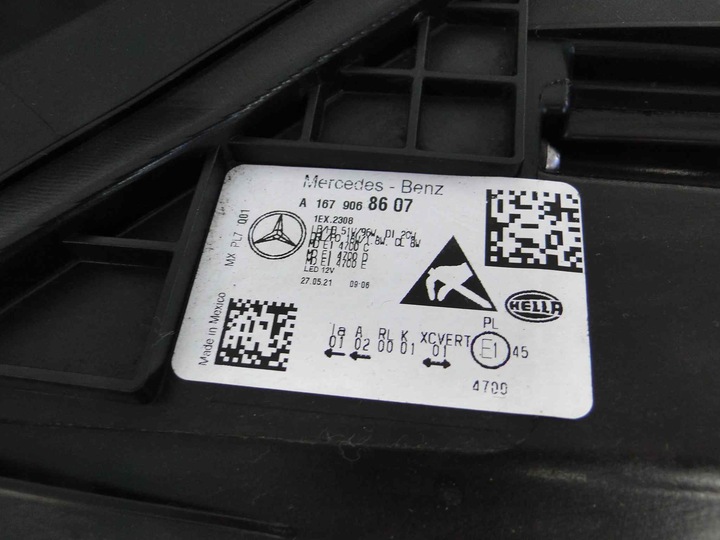 фото №12, Mercedes gle 167 купе лампа лампи multibeam led