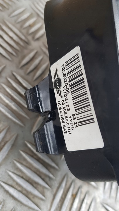 фото №9, Mini r50 r55 r57 рестайлинг лампа правая зад европа 7255920