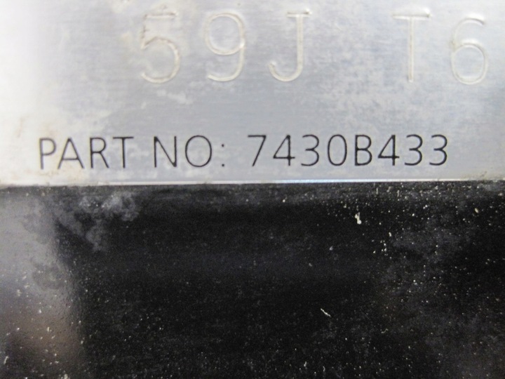 фото №12, Капот кришка двигуна mitsubishi outlander iii рестайлінг 7430b433