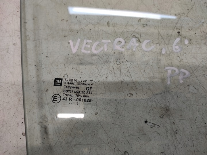 фото №3, Opel vectra c 02- скло права перед