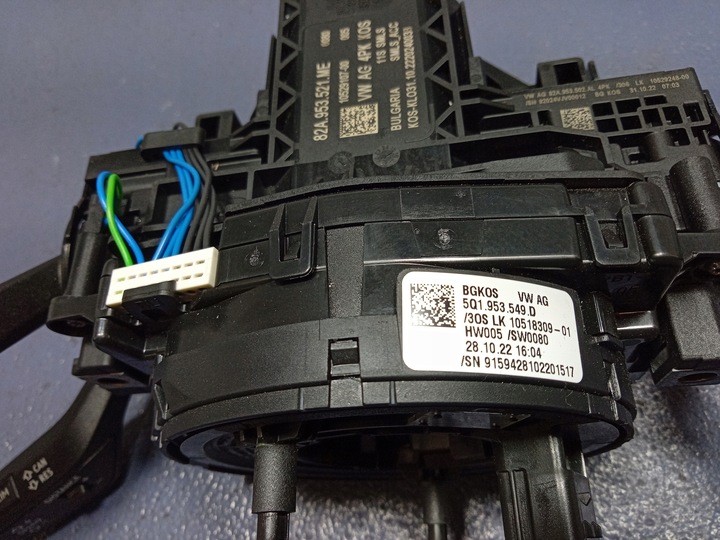 фото №6, Audi q4 e-tron перемикач комбінований стрічка 82a953521me