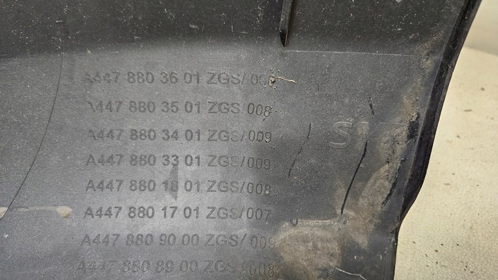 фото №12, Бампер перед решётка радиатора mercedes vito v-klasa 447 рестайлинг