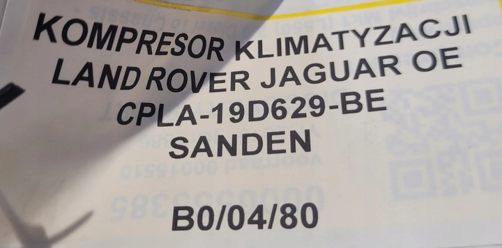 фото №7, Компресор кондиціонера land rover cpla-19d629-bg