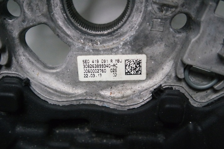 фото №9, Руль кожа мультифункция skoda octavia iii mk3 5e0419091r