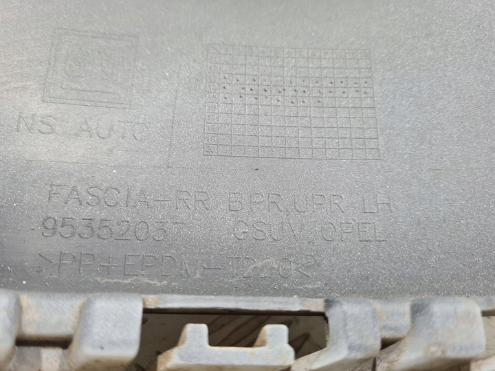 фото №7, Бампер задний уголок левый opel mokka gaz z40r