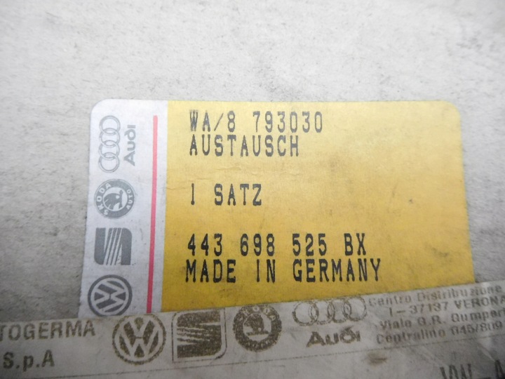 фото №8, Тормозные колодки тормозные ось задняя audi vw 443698525bx