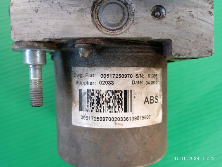 фото №7, Насос abs fiat ducato iii citroen jumper peugeot boxer 0265800461