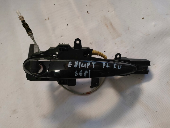 фото №1, Bmw e81 ручка двері лівий перед ключ schwarz 2