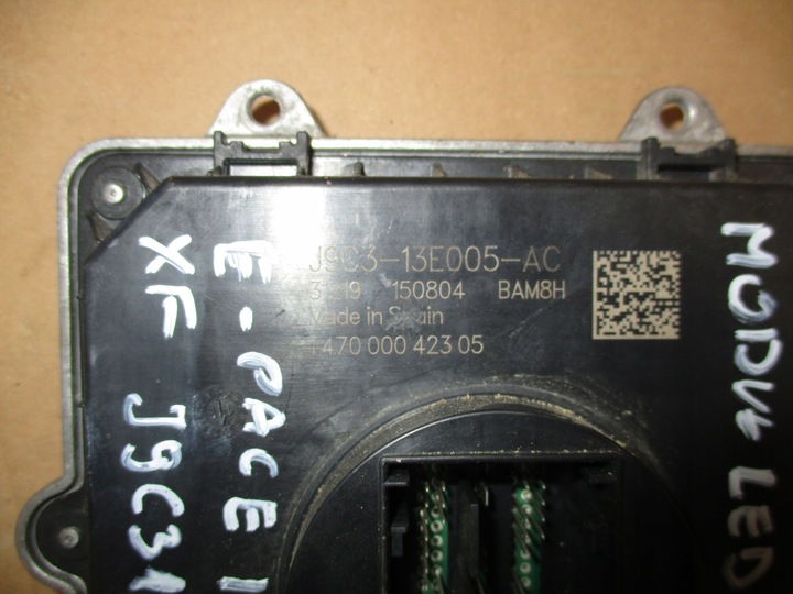 фото №2, Модуль перетворювач led jaguar e-pace i-pace, xe,xf j9c313e005ac