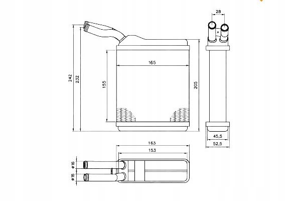 фото №2, Nrf обігрівач opel frontera a nrf