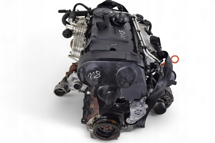 фото №11, Двигатель touran audi a3 8p toledo iii golf v 2.0 tdi 140km bkd kompresja