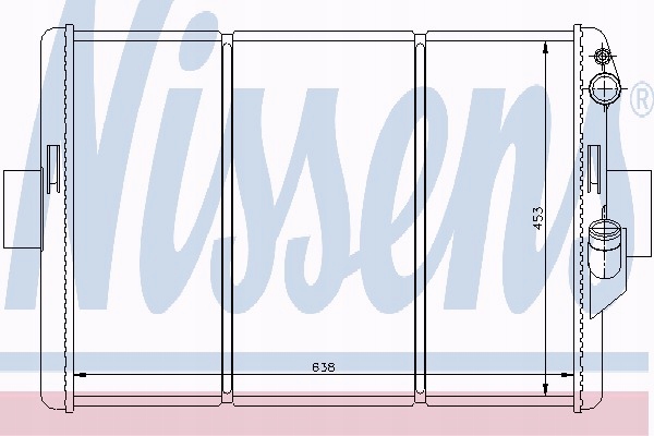 фото №12, Радиаторов воды nissens 62288