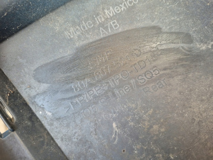 фото №15, Audi q5 sq5 80a s-line 16-20 задній бампер 4xpdc 80a807521d