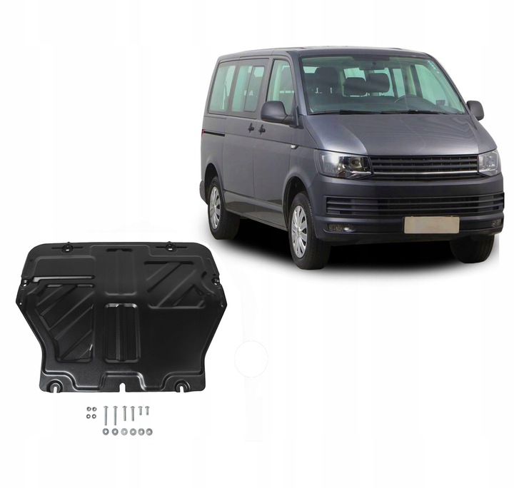 фото №1, Защита двигателя коробки сталь vw t5 od 2003-2015