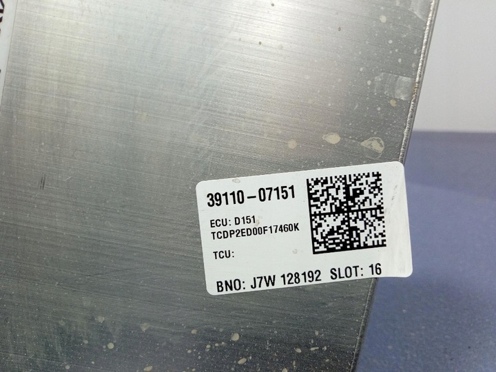 фото №5, Kia ceed iii 1.0 t-gdi 120 km компьютер блок управления двигателя 39199-07020