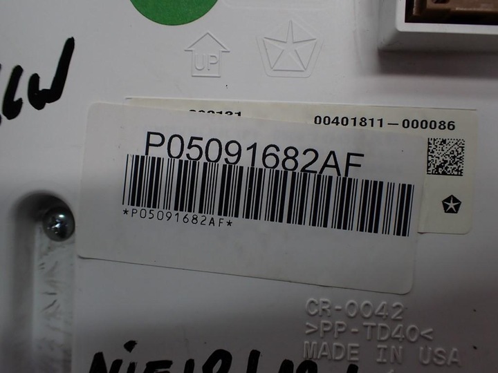 фото №11, Спидометр приборы европа рестайлинг jeep grand cherokee iv wk2 3.0 crd 13r