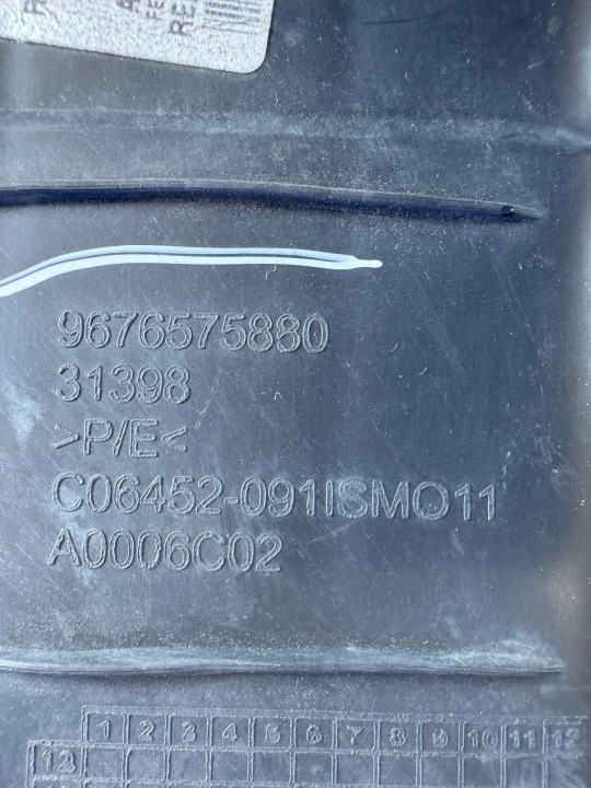 фото №6, Кронштейн  усилитель левая citroen c4 grand picasso ii 9676575880