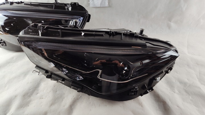 фото №10, Mercedes cla 118 рестайлінг w118 повний led лівий правий multibeam фара лампа