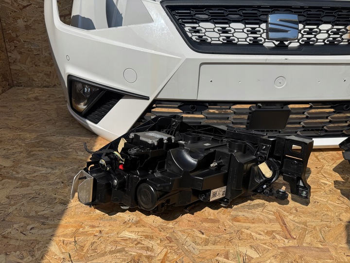 фото №15, Seat ibiza v 6f перед комплектний бампер pas лампи крила капот
