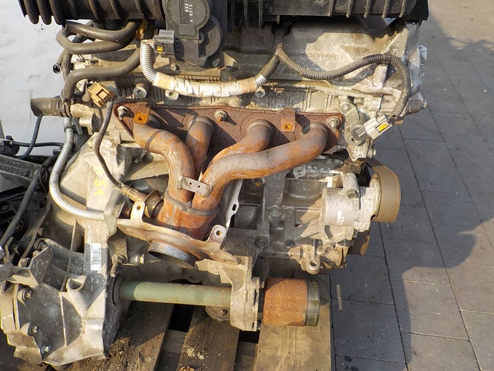 фото №7, Qashqai j10 12r 1.6 16v 117km двигатель hr16de комплектный 8 форсунок euro5