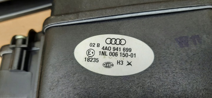 фото №10, Решітка бампера комплект протитуманні фари audi 100 c4 91-