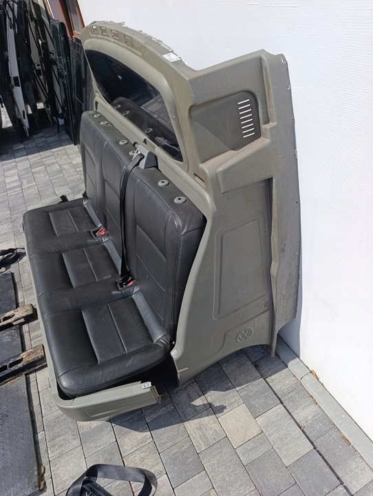 фото №13, Vw t5 t6 надбудова голландська ковзна напрямна стіна перегородкова сидіння шкіра