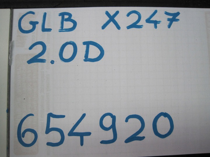 фото №6, Двигатель двигатель голый mercedes glb 2,0d 654920 x247