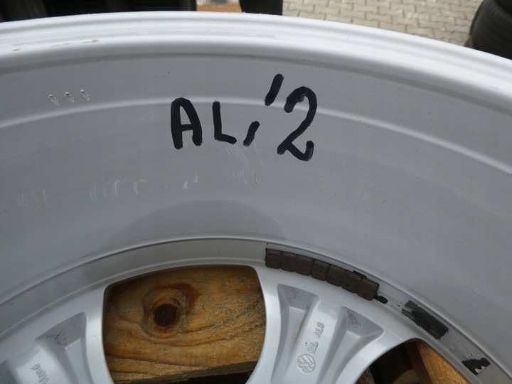 фото №16, 4x диски алюминий  алюминиевые диски 1k0601025bb vw 5x112